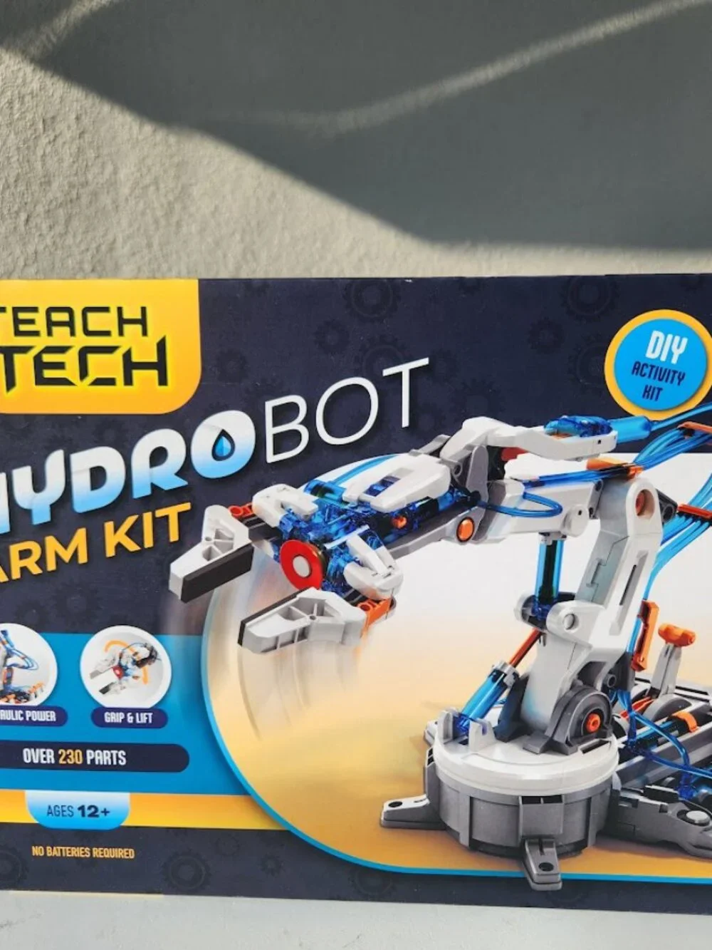 NEW Teach Tech Hydrobot Arm Kit Hydraulic Kit STEM Building Toy Science Set Robo